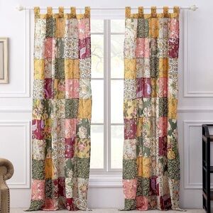 Boutique Antique Window Multicolor Curtains